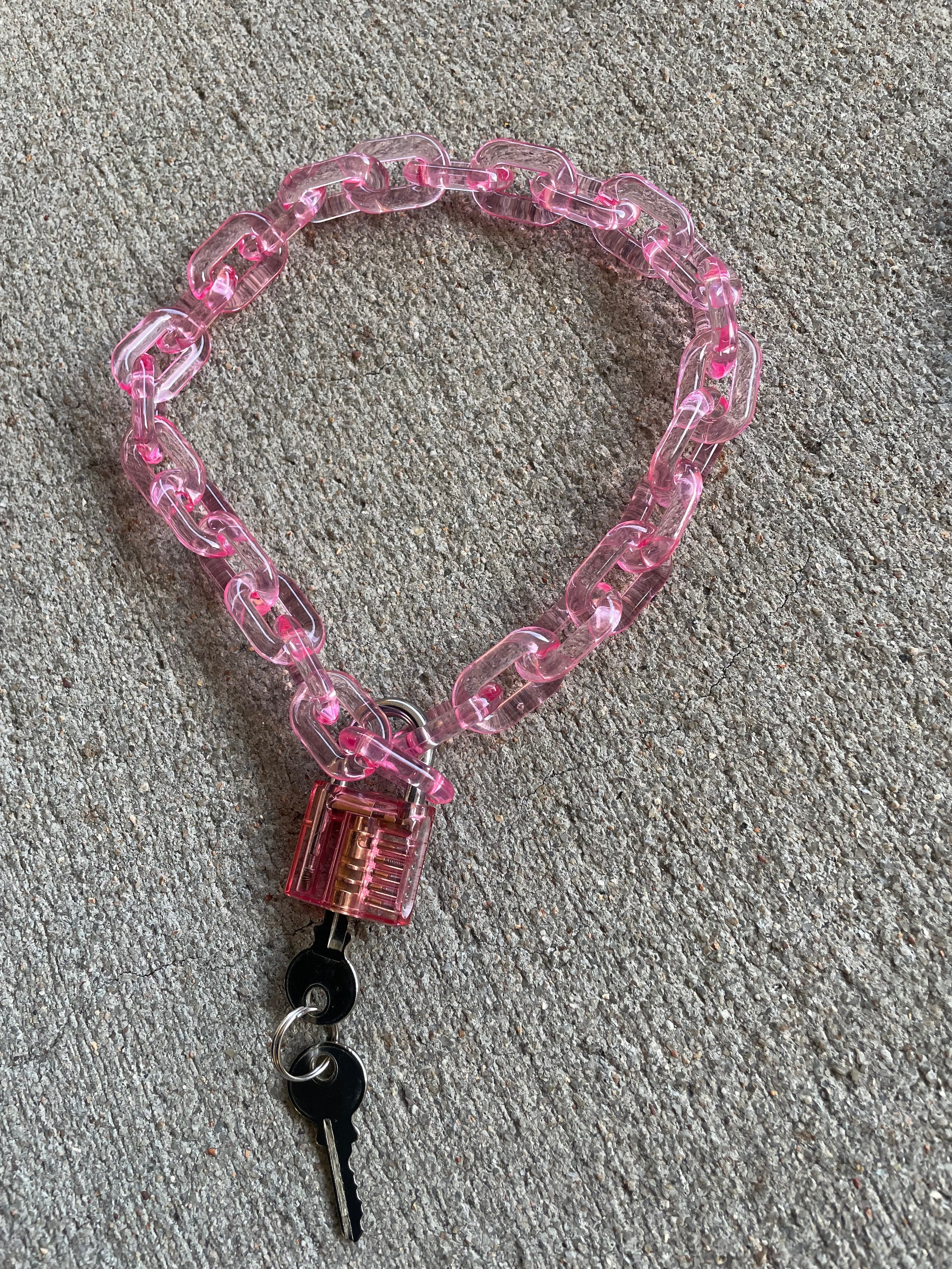 "Lockline" Acrylic Lock Chain