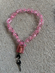 "Lockline" Acrylic Lock Chain