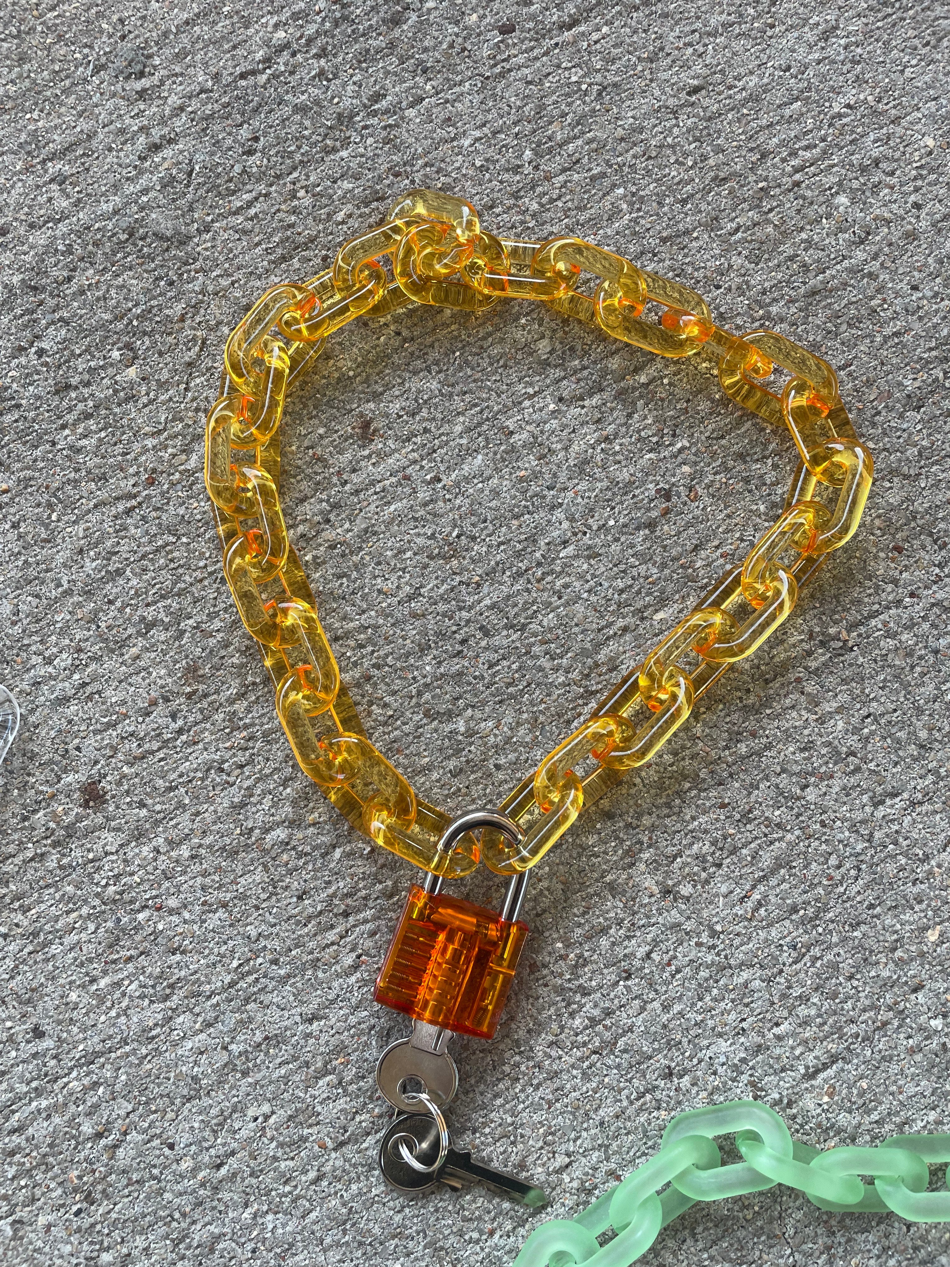 "Lockline" Acrylic Lock Chain