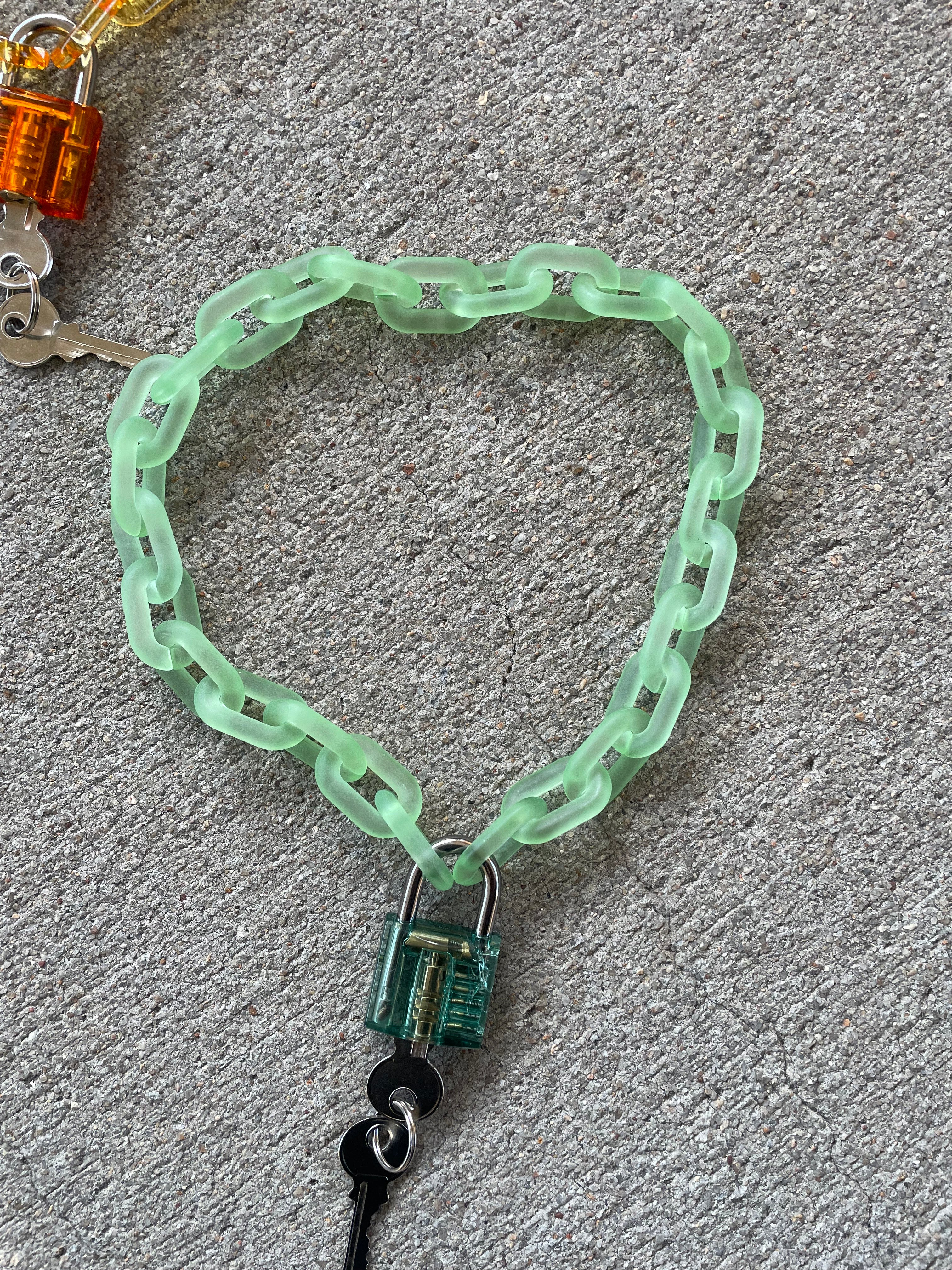 "Lockline" Acrylic Lock Chain
