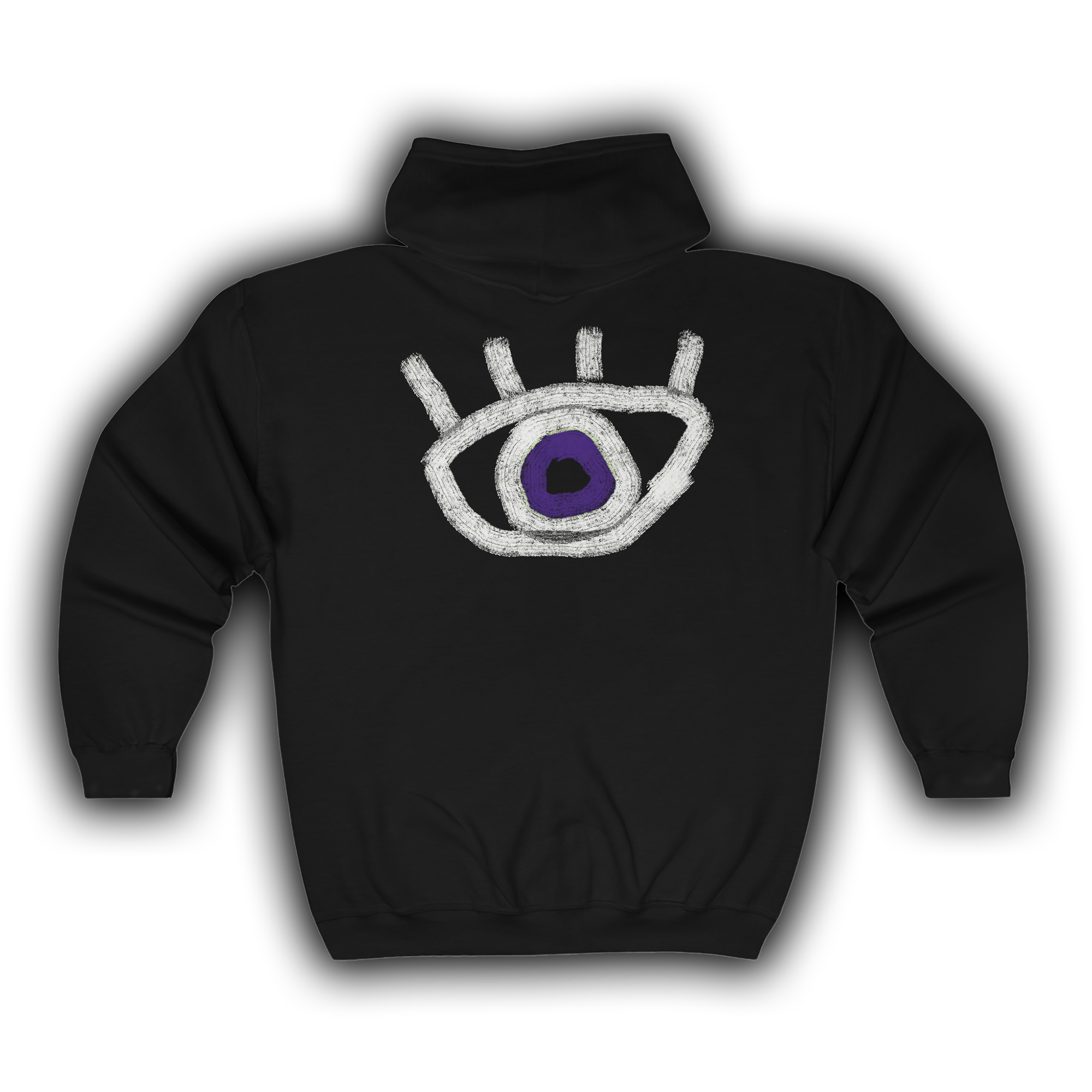PurpleBandz "Watch My Back" Zip-up Hoodie