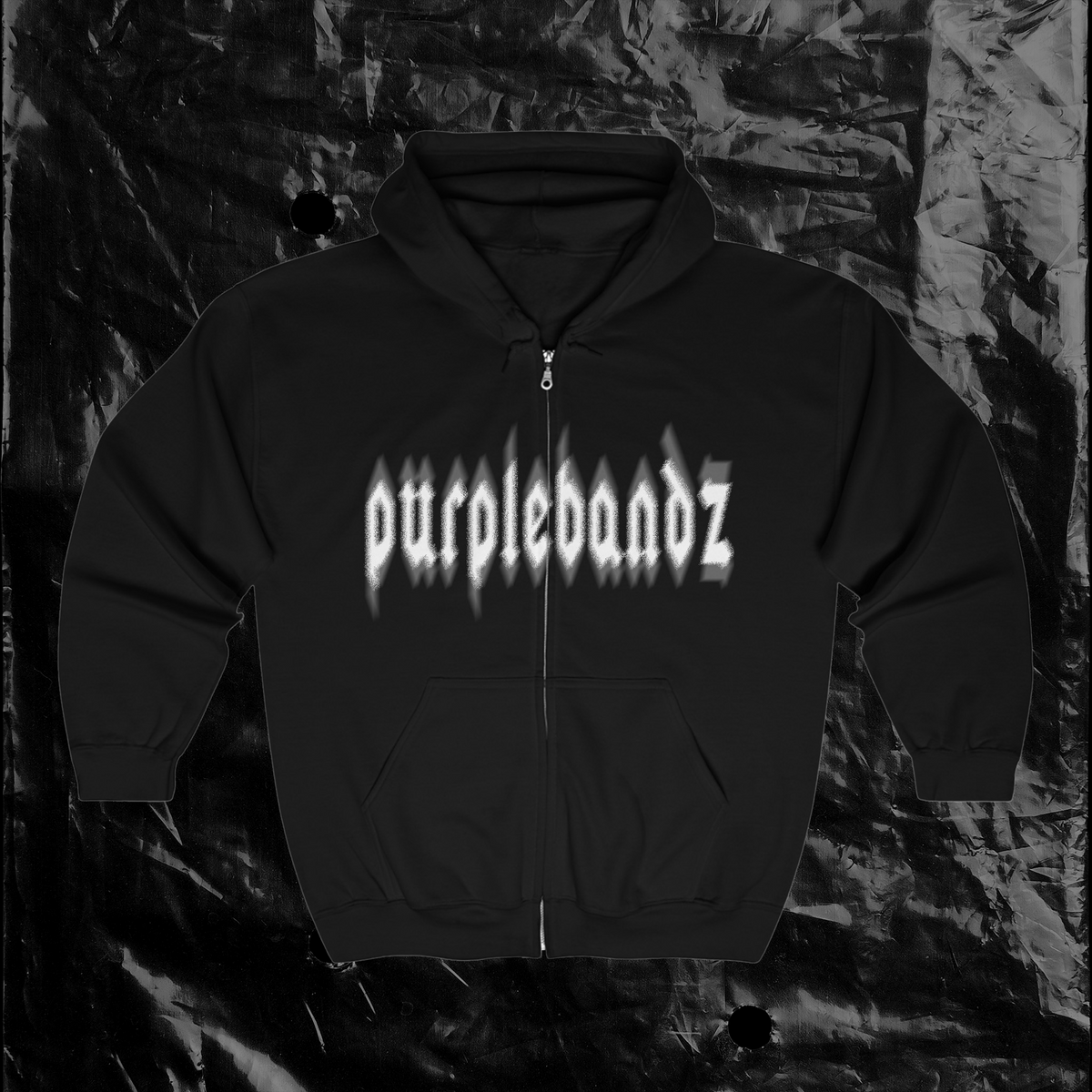 PurpleBandz "Watch My Back" Zip-up Hoodie