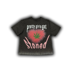 GET STONED Rhinestone T-Shirt